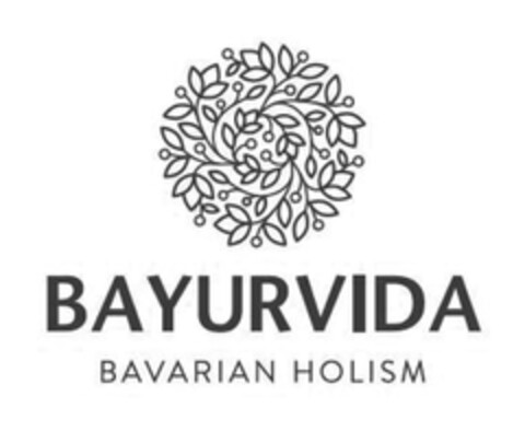 BAYURVIDA BAVARIAN HOLISM Logo (DPMA, 05.07.2018)