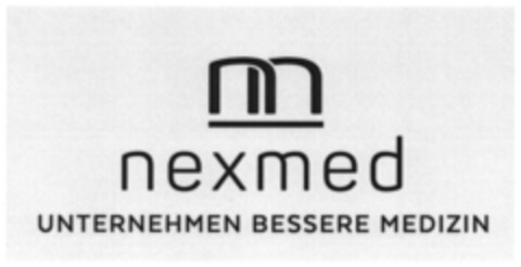 nexmed UNTERNEHMEN BESSERE MEDIZIN Logo (DPMA, 29.12.2020)
