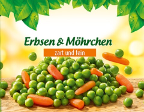 Erbsen & Möhren zart und fein Logo (DPMA, 14.04.2020)