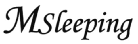 Msleeping Logo (DPMA, 05.06.2020)