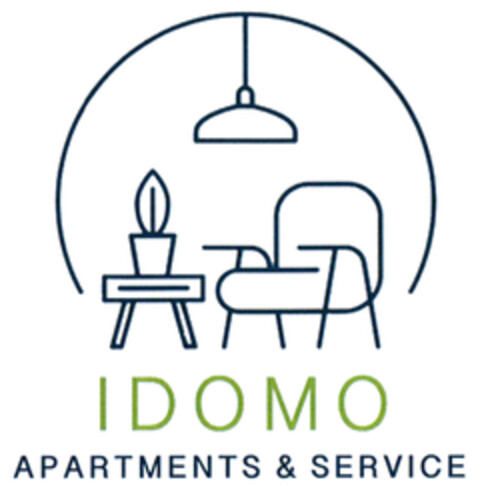 IDOMO APARTMENTS & SERVICE Logo (DPMA, 23.04.2021)