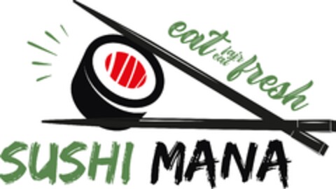 SUSHI MANA eat fair eat fresh Logo (DPMA, 10.05.2022)