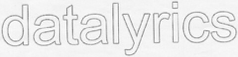 datalyrics Logo (DPMA, 29.05.2002)