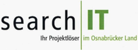 search-IT Ihr Projektlöser im Osnabrücker Land Logo (DPMA, 12.12.2002)