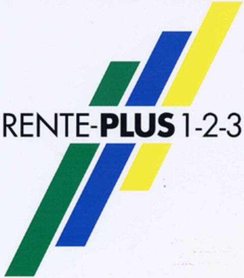 RENTE-PLUS 1-2-3 Logo (DPMA, 18.03.2003)