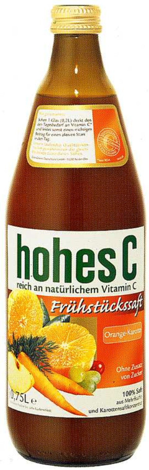 hohes C Frühstückssaft Logo (DPMA, 01.04.2003)