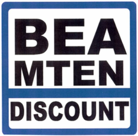 BEAMTEN DISCOUNT Logo (DPMA, 09.02.2004)