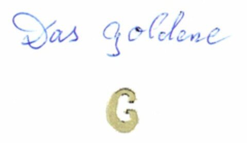 Das goldene G Logo (DPMA, 12.03.2004)