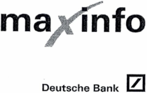 maxinfo Deutsche Bank Logo (DPMA, 07.07.2004)