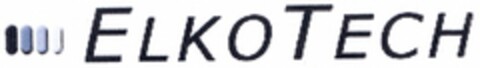 ELKOTECH Logo (DPMA, 09.11.2004)