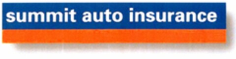 summit auto insurance Logo (DPMA, 18.04.2005)
