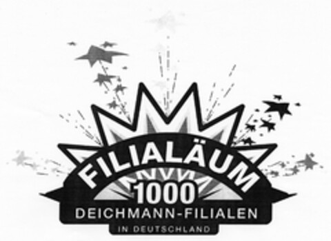 FILIALÄUM 1000 DEICHMANN-FILIALEN Logo (DPMA, 18.08.2006)