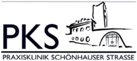 PKS PRAXISKLINIK SCHÖNHAUSER STRASSE Logo (DPMA, 08/08/2007)