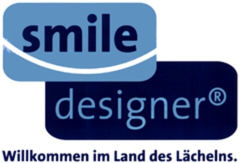 smile designer Willkommen im Land des Lächelns. Logo (DPMA, 30.10.2007)