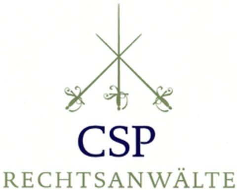 CSP RECHTSANWÄLTE Logo (DPMA, 03.12.2007)