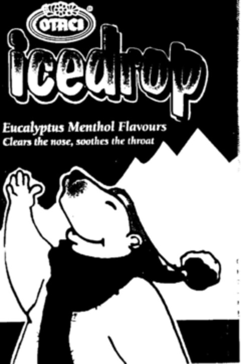 OTACI icedrop Eucalyptus Menthol Flavours Logo (DPMA, 16.12.1995)