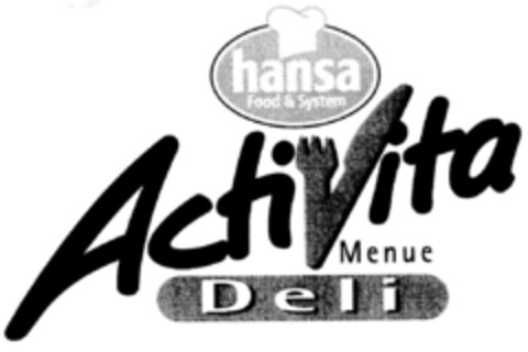 ActiVita Menue Deli Logo (DPMA, 05.03.1998)