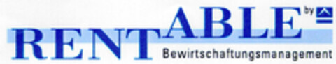 RENTABLE by Bewirtschaftungsmanagement Logo (DPMA, 09.06.1998)