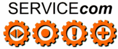 SERVICEcom Logo (DPMA, 01.02.1999)