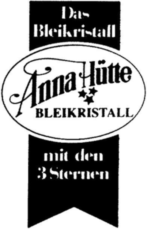 Anna Hütte BLEIKRISTALL Logo (DPMA, 12.10.1991)
