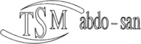 TSM abdo-san Logo (DPMA, 06/18/1993)