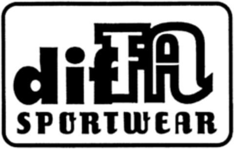 dif FA SPORTWEAR Logo (DPMA, 08.03.1994)