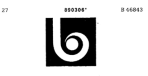 b Logo (DPMA, 09/16/1971)