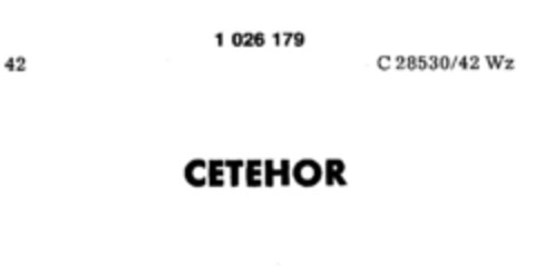 CETEHOR Logo (DPMA, 09.07.1979)