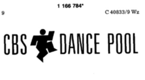 CBS DANCE POOL Logo (DPMA, 06.08.1990)