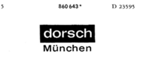 dorsch München Logo (DPMA, 16.07.1969)