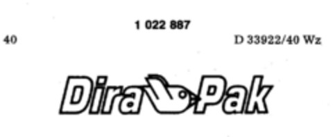 Dira Pak Logo (DPMA, 04/06/1979)