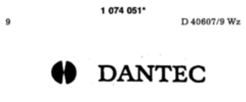 DANTEC Logo (DPMA, 19.01.1985)