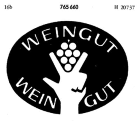WEINGUT WEIN GUT Logo (DPMA, 18.12.1961)