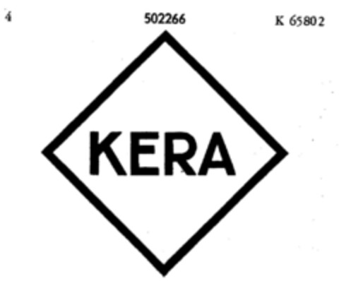 KERA Logo (DPMA, 26.08.1937)