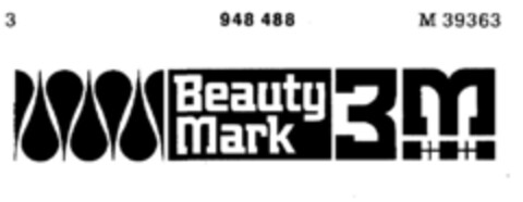 Beauty Mark 3 M Logo (DPMA, 07/04/1974)