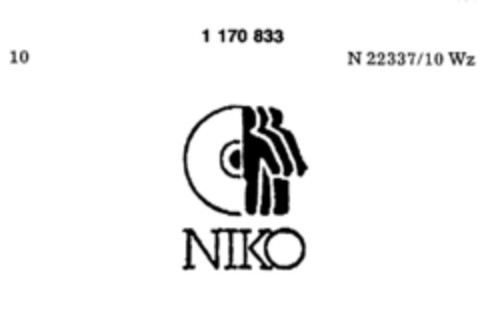 NIKO Logo (DPMA, 08.04.1989)