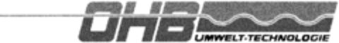 OHB UMWELT-TECHNOLOGIE Logo (DPMA, 13.01.1994)