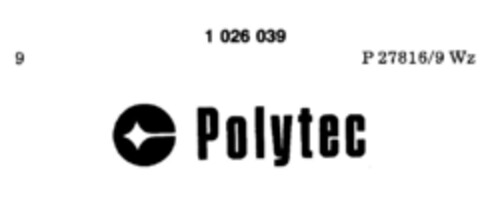 Polytec Logo (DPMA, 11/28/1980)