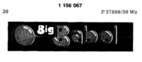 Big Babol Logo (DPMA, 10.04.1989)