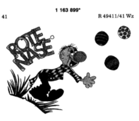 ROTE NASE Logo (DPMA, 05.06.1990)