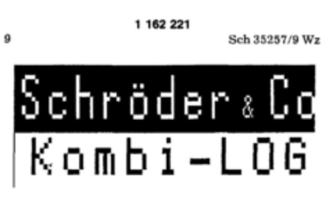 Schröder & Co Kombi-LOG Logo (DPMA, 21.04.1989)