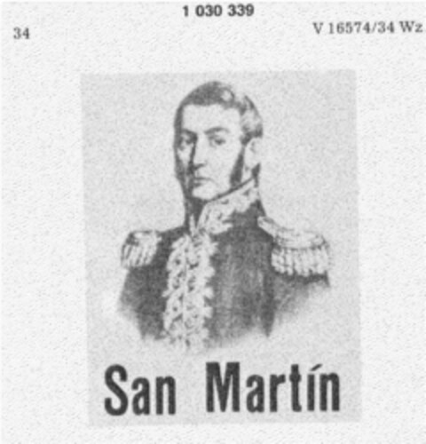 San Martin Logo (DPMA, 23.04.1979)