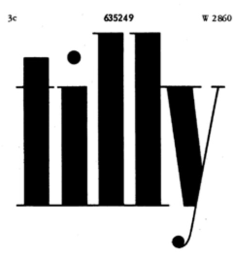 tilly Logo (DPMA, 12.05.1952)