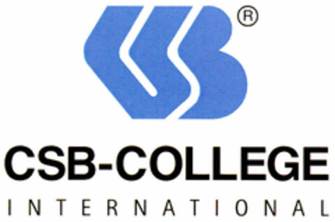 CSB-COLLEGE INTERNATIONAL Logo (DPMA, 08.11.2001)