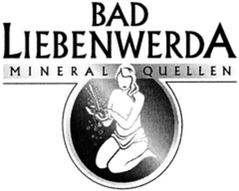 BAD LIEBENWERDA MINERALQUELLEN Logo (DPMA, 20.02.2008)