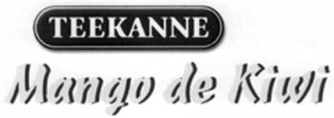 TEEKANNE Mango de Kiwi Logo (DPMA, 06/23/2008)