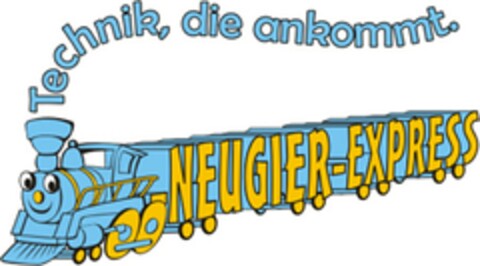 NEUGIER-EXPRESS Technik, die ankommt. Logo (DPMA, 23.01.2009)