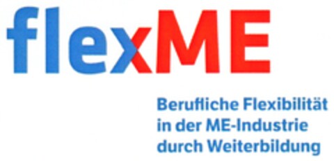 flexME Berufliche Flexibilität in der ME-Industrie durch Weiterbildung Logo (DPMA, 19.03.2013)