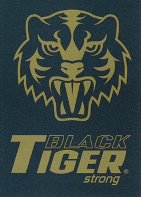 BLACK TIGER strong Logo (DPMA, 06/07/2013)