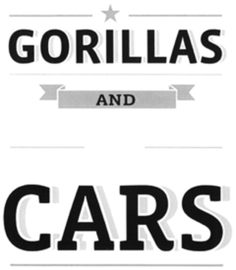 GORILLAS AND CARS Logo (DPMA, 16.04.2014)